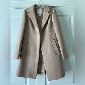 Kate spade camel-colored coat, size XS.